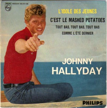 JOHNNY HALLYDAY - L'idole des Jeunes + 3 - 45T (EP 4 titres)