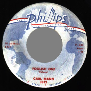 Carl Mann 7"