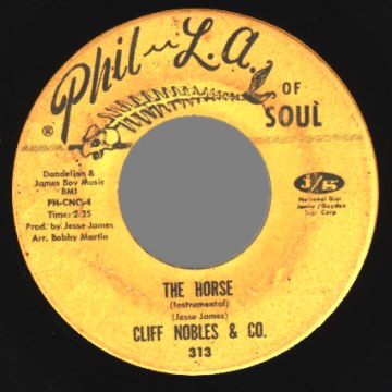 CLIFF NOBLES CO - The Horse / Love Is All Right - 7inch (SP)
