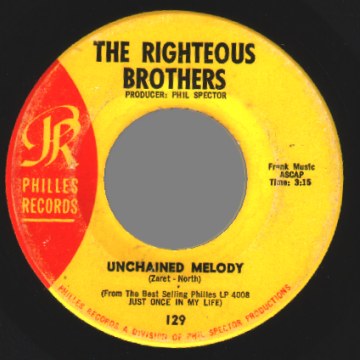 THE RIGHTEOUS BROTHERS - Hung On You / Unchained Melody - 7inch (SP)