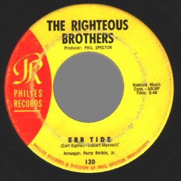 Righteous Brothers - Ebb Tide / For Sentimental Reason