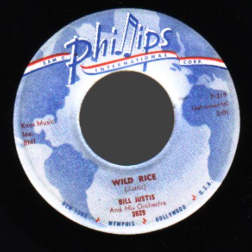 BILL JUSTIS - Bop Train / String Of Pearls - 45T (SP 2 titres)