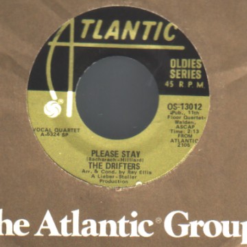 THE DRIFTERS - Up On The Roof / Please Stay - 7inch (SP)