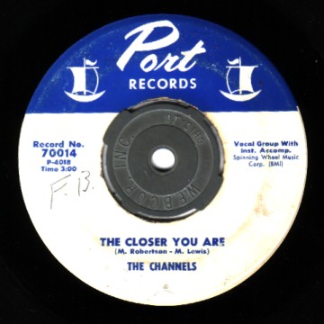 THE CHANNELS - The Closer You Are / Now You Know - 7inch (SP)