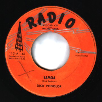 DICK PODOLOR - Samoa / B.B. Polka - 7inch (SP)