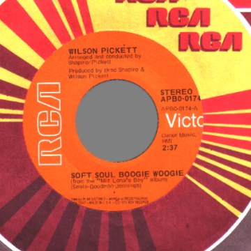 WILSON PICKETT - Take That Pollution Out Your Throat / Soft Soul Boogie Woogie - 45T (SP 2 titres)