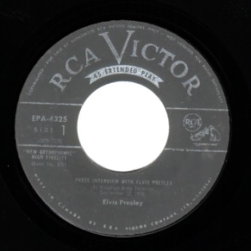 Elvis Presley - Interview Interview At Brooklyn Army Terminal / September 22 / 1958 And Pat Hernon Intervi EP