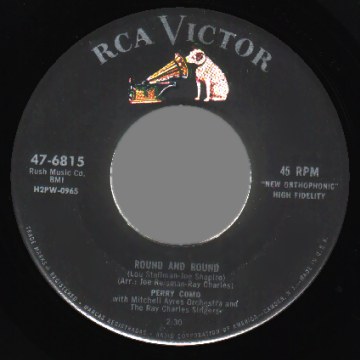 PERRY COMO - Round And Round / Mi Casa, Su Casa - 7inch (SP)