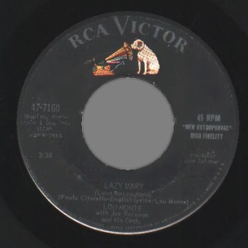 LOU MONTE - Angelique / Lazy Mary - 7inch (SP)