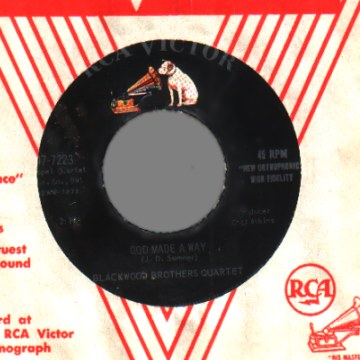 BLACKWOODS BROS QUARTET - God Made a Way / Inside Your Heart - 7inch (SP)