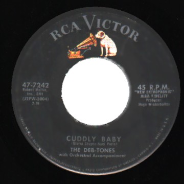 THE DEB-TONES - Miss Lonely hearts / Cuddly Baby - 7inch (SP)