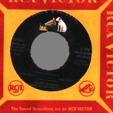 HENRY MANCINI - FallOut! / Dreamsville - 45T (SP 2 titres)