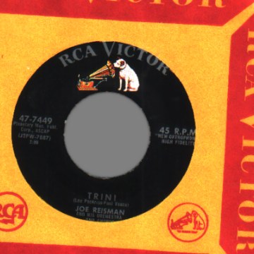 JOE REISMAN - Trini / So Goes Our Love Song - 7inch (SP)