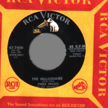 PEREZ PRADO - Catalania / The Millionaire - 45T (SP 2 titres)