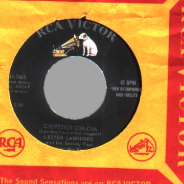 LESTER LAUNDREE / ENRIC MC NAMARA - Chopstick cha-cha / Did Your Mother Come From Ireland Cha-Cha - 7inch (SP)