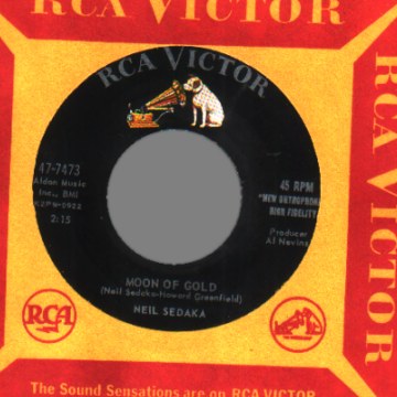 Neil Sedaka - I Go Ape / Moon Of Gold