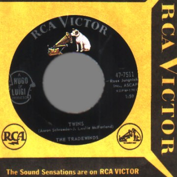 THE TOKENS - Dry Your Eyes / When I Go To Sleep At Night - 45T (SP 2 titres)