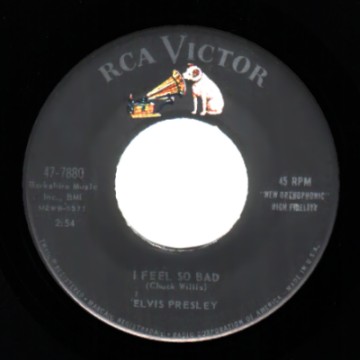 ELVIS PRESLEY - I Feel So Bad / Wild In The Country - 45T (SP 2 titres)