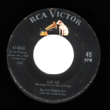 Elvis Presley - Ask Me / Ain't That Loving You Baby