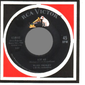 Ain't That Loving You Baby / Ask Me - Elvis Presley