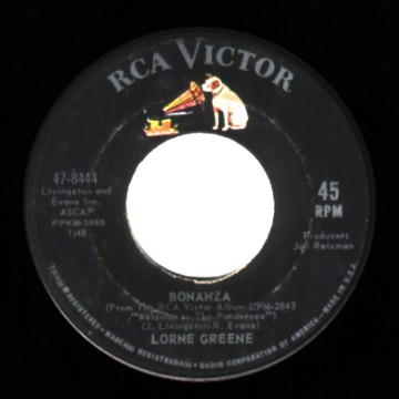 Greene,Lorne Ringo+/+Bonanza 45RPM