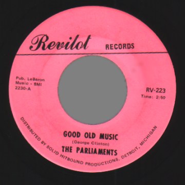 THE PARLIAMENTS - Good Old Music / Time - 7inch (SP)