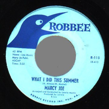 Marcy Joe 7"