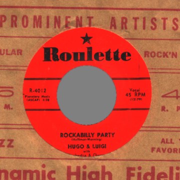 HUGO & LUIGI - Shenandoah Rose / Rockabilly Party - 45T (SP 2 titres)