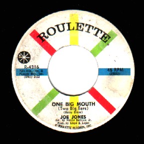 Joe Jones - One Big Mouth Two Big Ears / Here's What You Gotta Do