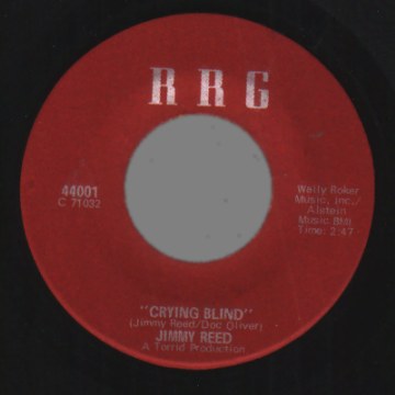JIMMY REED - Crying Blind / Christmas Present Blues - 7inch (SP)