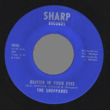 THE SHEPPARDS - What's The Name Of The Game / Glitter In Your Eyes - 7inch (SP)