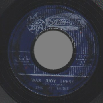 THE IVY THREE - Was Judy There / Yogi - 45T (SP 2 titres)