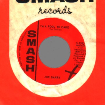 I'm A Fool To Care / I Got A Feeling - Joe Barry