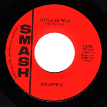 JOE DOWELL - Wooden Heart / Little Bo Peep - 45T (SP 2 titres)
