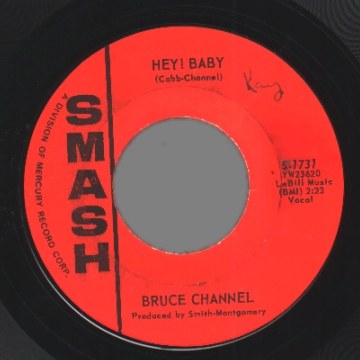 BRUCE CHANNEL - Dream Girl / Hey! Baby - 7inch (SP)
