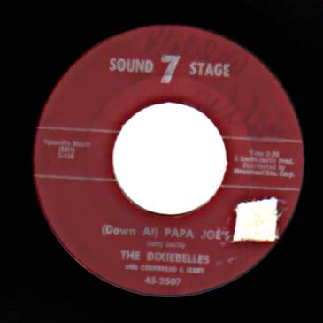 THE DIXIEBELLES - Papa Joes / Rock Rock Rock - 7inch (SP)