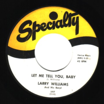Larry Williams 7"