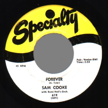 SAM COOKE - I'll Come Running Back To You / Forever - 45T (SP 2 titres)