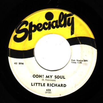 LITTLE RICHARD - Ooh! My Soul / True Fine Mama - 45T (SP 2 titres)