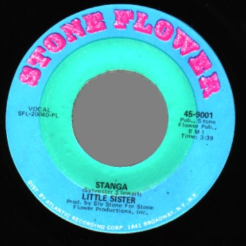 LITTLE SISTER - Stanga / Somebody's Watching You - 45T (SP 2 titres)