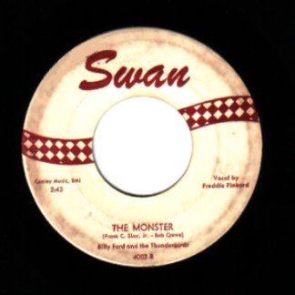 BILLY FORD & THE THUDERBIDS W/ LILLIE - The Monster / La Dee Dah - 45T (SP 2 titres)