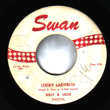 BILLY & LILLIE - Lucky Ladybug / I Promise You - 45T (SP 2 titres)