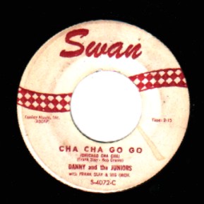 DANNY & THE JUNIORS - Mister Whisper / Cha Cha Go Go Chicago Cha Cha - 7inch (SP)