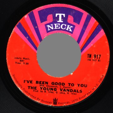 THE YOUNG VANDALS - I've Been Good To You / Too Busy Thinking Bout My Baby - 7inch (SP)