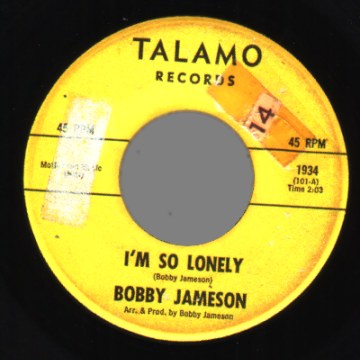 BOBBY JAMESON - I Wanna Love You / I'm So Lonely - 7inch (SP)
