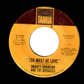 SMOKEY ROBINSON & THE MIRACLES - I Second That Emotion / You Must Be In Love - 45T (SP 2 titres)