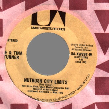 IKE AND TINA TURNER - Help Him / Nutbush City Limits - 45T (SP 2 titres)