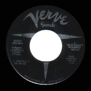 Ricky Nelson - A Teenager's Romance / I'm Walking
