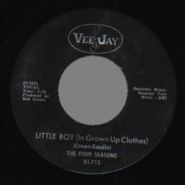 THE FOUR SEASONS - Little Boy In Grown Up Clothes / Silver Wings - 7inch (SP)
