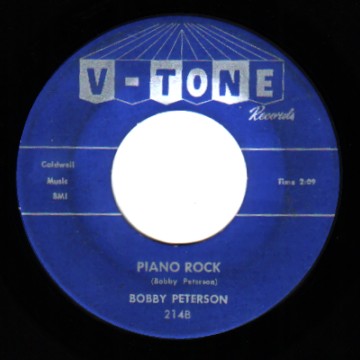 BOBBY PETERSON - Piano Rock / Irresistible You - 45T (SP 2 titres)